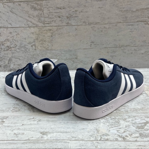 Adidas VL Court 2.0 Navy Blue - Picture 4 of 8